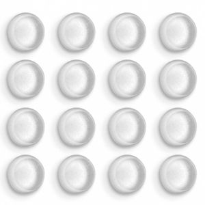 Protetores Anti-Impacto Transpararente com 16 Peças 14 x 14 mm - PR2142 - PINCEIS ATLAS