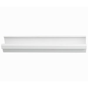 Barra de Calha 3 Metros PVC Branco - CAL/CK*BR - ASTRA