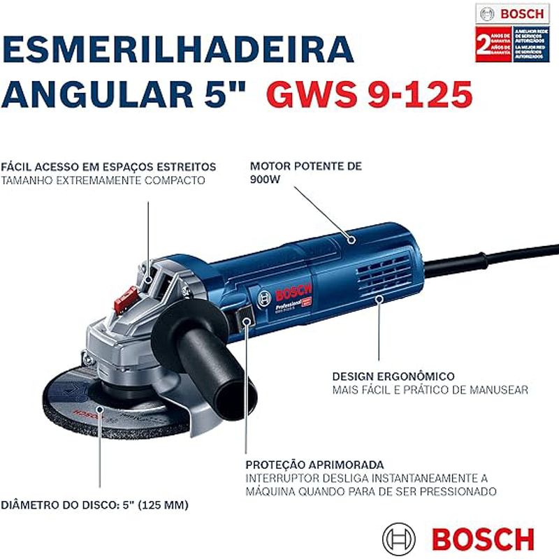Mini-Esmerilhadeira-900-Watts-GWS-9-125-110-Volts---06013960D1-000---BOSCH--3-