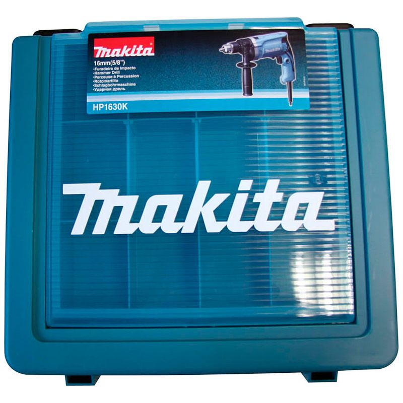 Furadeira de Impacto 1_2_ 220 Volts Com Maleta - HP1630K - MAKITA