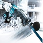 Serra Sabre com Bateria 18 Volts Li-Ion + Maleta - DJR187RFE - MAKITA