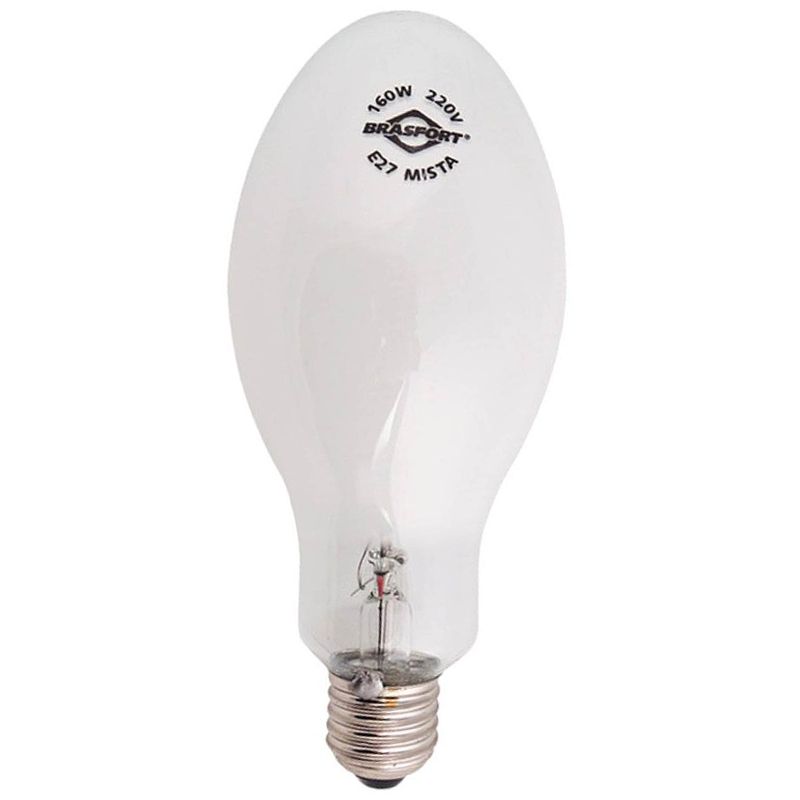Lampada Mista com Soquete de Latao 160 Watts 220 Volts - 8172 - BRASFORT -1-