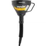 Funil de Plastico com Bico Flexivel Preto - 51.67.100.000 - VONDER