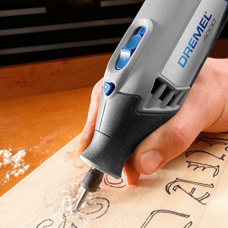 Micro Retifica 4000 220 Volts com 3 Acoplamentos, 36 Acessorios e Maleta - F0134000NC000 - DREMEL -3-