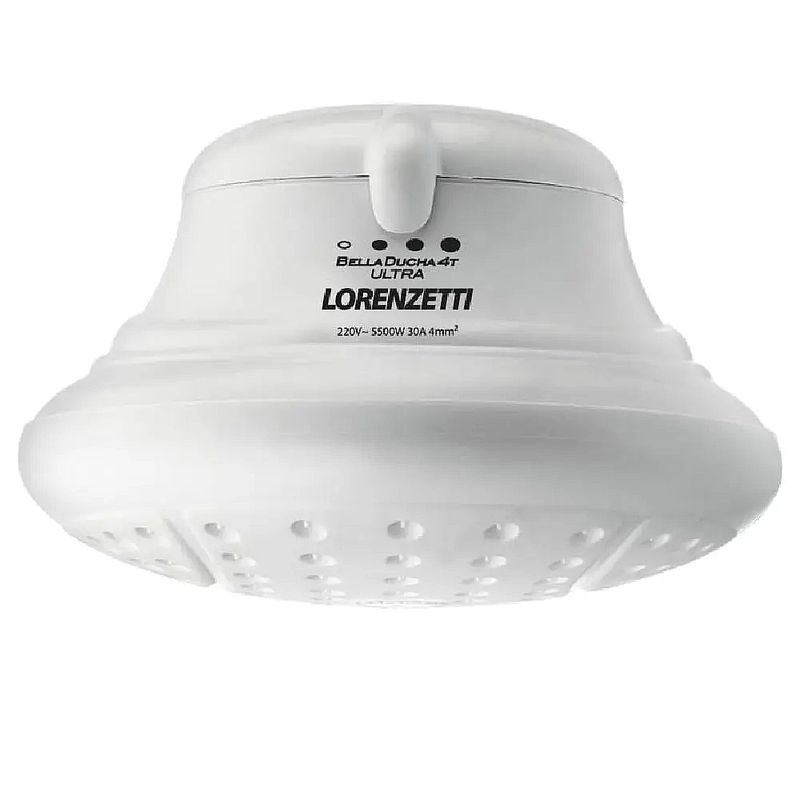 Bella Ducha Turbo 4 Temperaturas 220 Volts 6800 Watts Branca - 7531254 - LORENZETTI