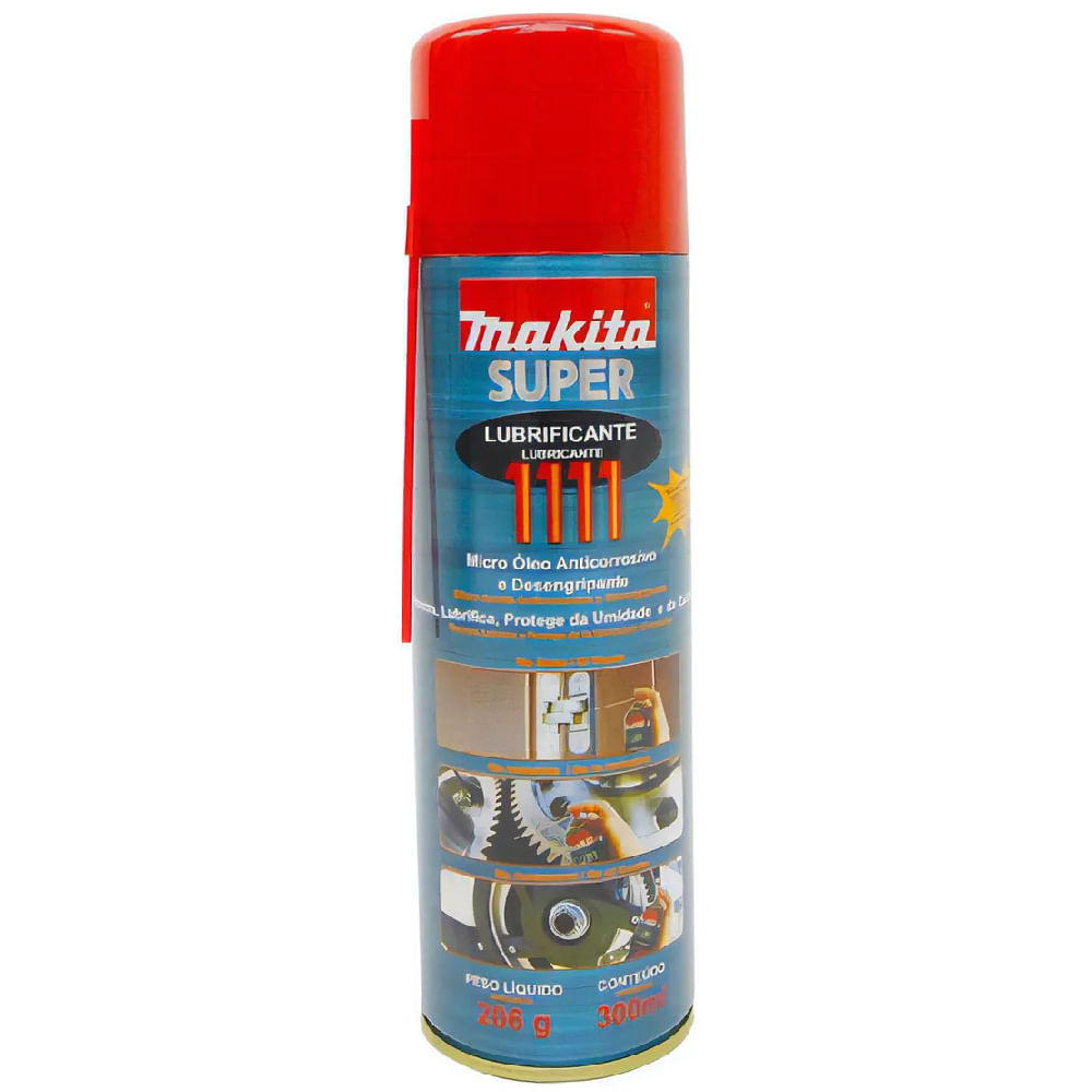 Imagem do produto Micro Óleo Super Lubrificante Anticorrosivo e Desengripante 300ml - 004201-0 - MAKITA