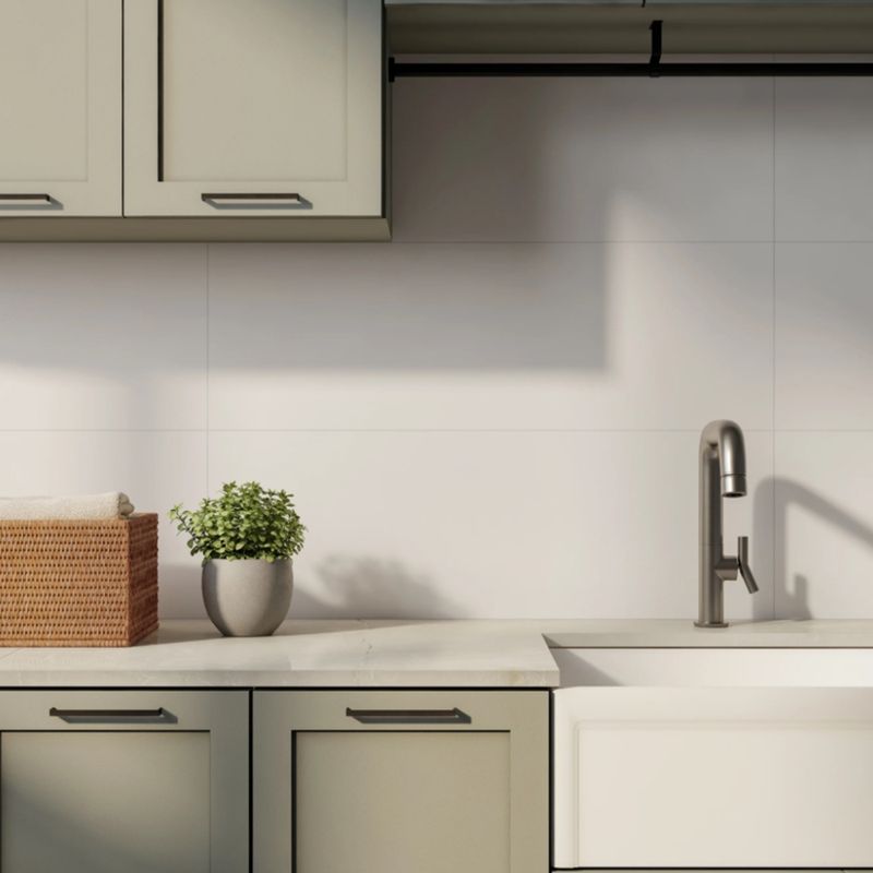 Revestimento Cetim Bianco Line 30x60cm Retificado Caixa com 2,10m² _ 12 Pecas - 204315E 691695 - PORTOBELLO