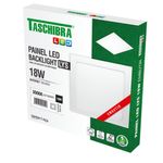 Painel-com-Placa-Led-Quadrado-de-Embutir-Lys-18-Watts-3000K-Branco---15140164---TASCHIBRA--4-