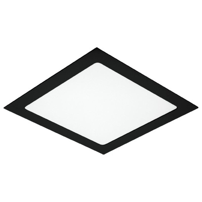 Painel-com-Placa-Led-Quadrado-de-Embutir-Lys-18-Watts-6500K-Preto---15140228---TASCHIBRA