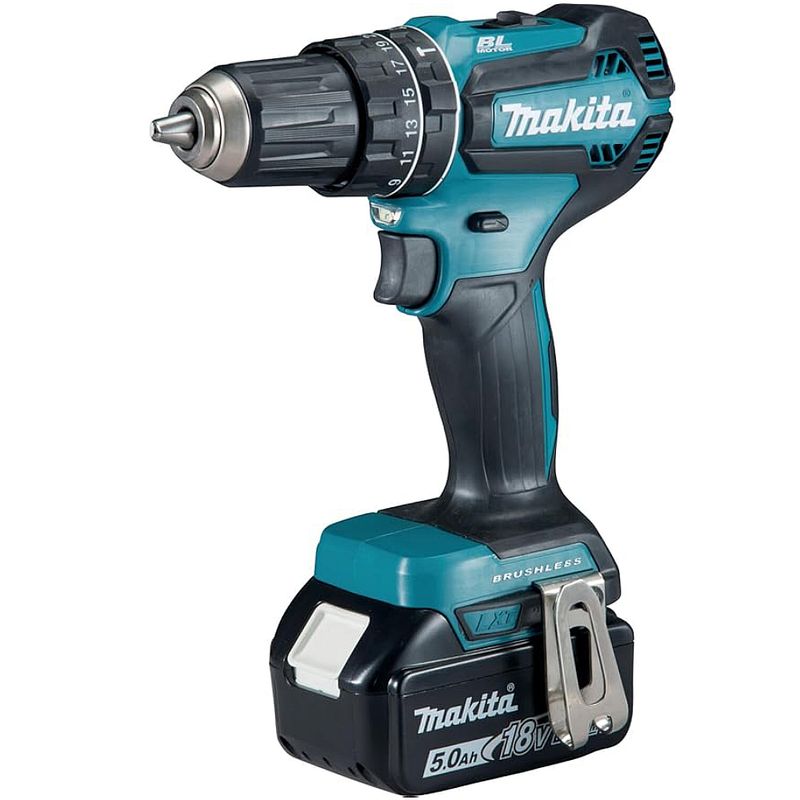 Parafusadeira-e-Furadeira-de-Impacto-com-Bateria-18-Volts-Bivolt---DHP485RF1J---MAKITA--2-