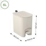 Lixeira-Borboleta-com-Pedal-6-Litros-Light-Gray-com-Alca---10660_0468---COZA--2-