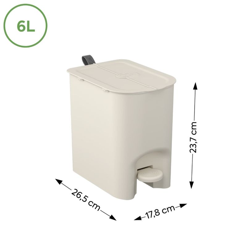Lixeira-Borboleta-com-Pedal-6-Litros-Light-Gray-com-Alca---10660_0468---COZA--2-