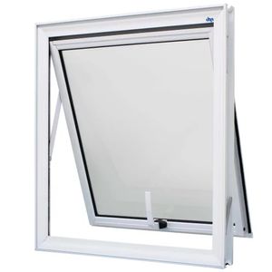 Vitrô Maxim-Ar Perfecta 1 Folha 60x60cm Branca - 1048-233 - JAP