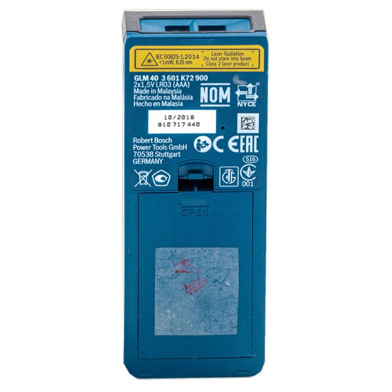 Trena-a-Laser-Cor-Vermelha-GLM40-Alcance-de-40-Metros---Saco-Protetor-com-2-Pilhas---0601072900-000---BOSCH--6-