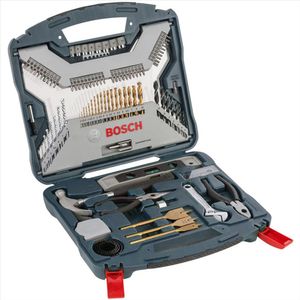 Kit Jogo de Brocas Mala X-Line com 103 Peças - 2607017395 - BOSCH