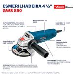 Combo-Martelete-Perfurador-Rompedor---GBH2-24-D---Esmerilhadeira-Angular-220-Volts---GWS850---BOSCH--4-