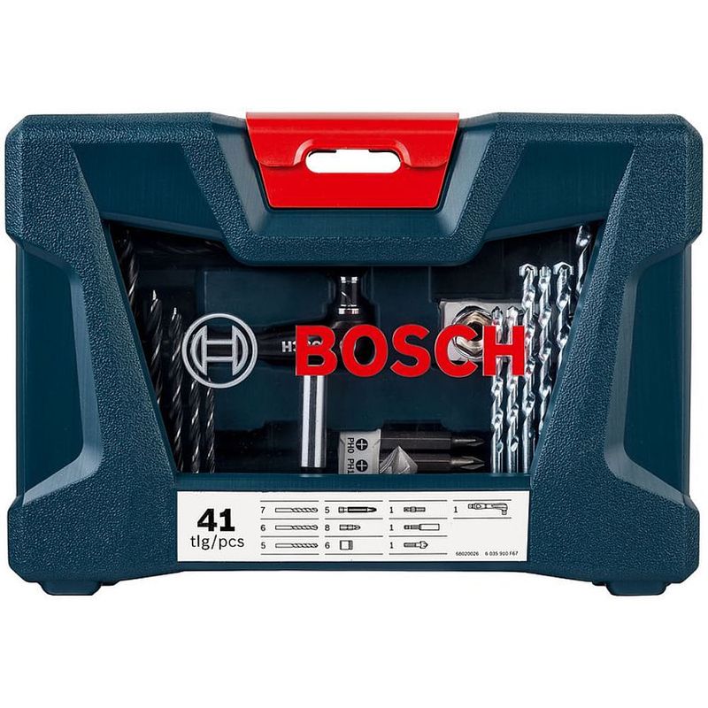 Kit-de-Brocas-Mala-V-Line-com-41-Pecas---2607017396---BOSCH