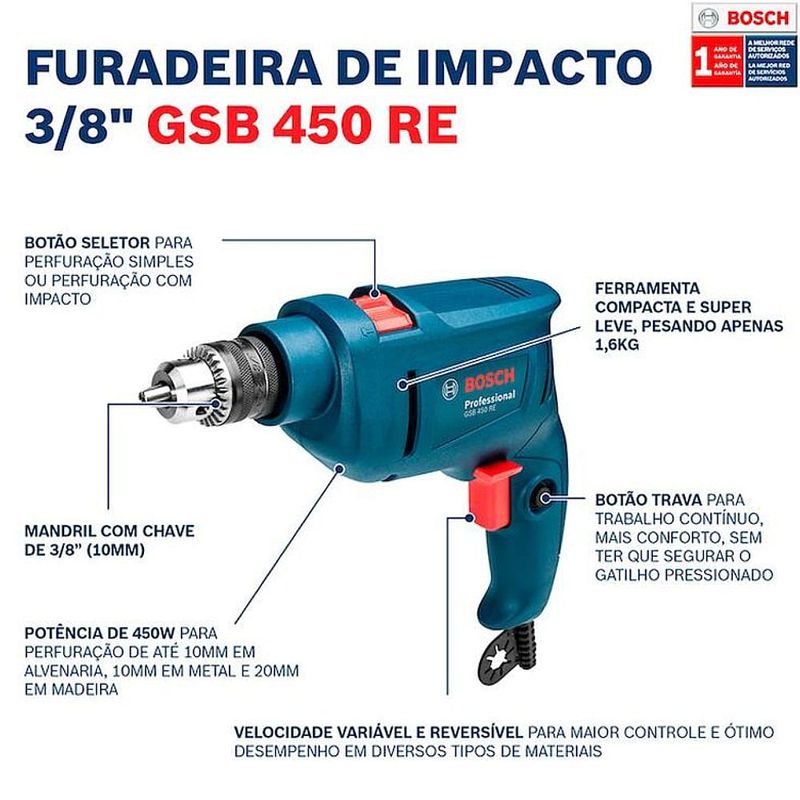 Furadeira-de-Impacto-GSB-450-RE-3_8__---Jogo-de-Brocas-e-Bits-X-Line-com-30-Pecas---BOSCH--2-