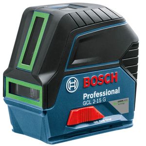 Nível a Laser de Linhas Cor Verde GCL 2 15G - 0601066J00000 - BOSCH