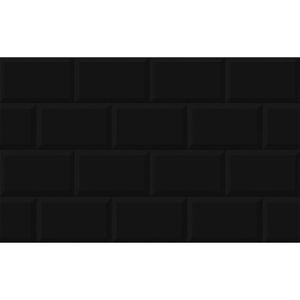 Revestimento Azulejo Preto 34x60cm Caixa com 2,10m² / 10 Peças - 1979D - FORMIGRES
