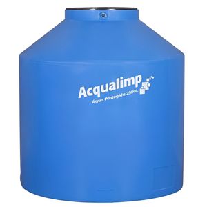 Caixa d'Água de 2500 Litros em Polietileno Água Protegida - 701223 - ACQUALIMP