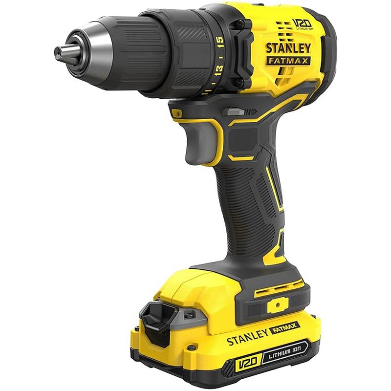 Parafusadeira-e-Furadeira-1_2_-13mm-20-Volts-Brushless-Bivolt-com-2-Baterias---Maleta---SBD710D2K-BR---STANLEY--1-