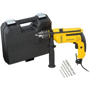 Furadeira de Impacto 1/2" 710 Watts com 5 Brocas 220 Volts Chave VVR com Maleta - SDH710KAB2 - STANLEY