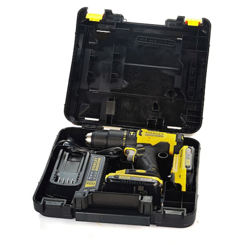 Parafusadeira-e-Furadeira-de-Impacto-1_2_-13mm-20-Volts-Max-Bivolt-com-2-Baterias---Maleta---SCD711D2K-BR---STANLEY--1-