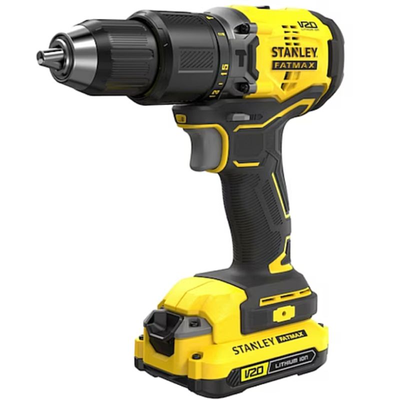 Parafusadeira-e-Furadeira-de-Impacto-Brushless-1_2_-13mm-20-Volts-Max-Bivolt-com-2-Baterias---Maleta---SBD715D2K-BR---STANLEY--2-