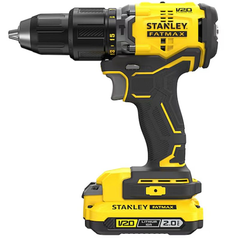 Parafusadeira-e-Furadeira-de-Impacto-Brushless-1_2_-13mm-20-Volts-Max-Bivolt-com-2-Baterias---Maleta---SBD715D2K-BR---STANLEY--1-