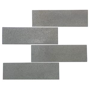 Revestimento 7,5x25cm para Fachadas Element Cinza Claro Caixa com 2,00m² -108310235 - CERAL