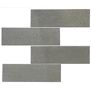 Revestimento 7,5x25cm para Fachadas Element Cinza Caixa com 2,00m² - 108630105 - CERAL