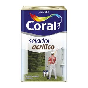 SELADOR ACRILICO 18L BRANCO FOSCO CORAL 5202616