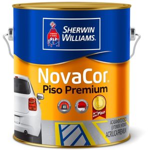 Tinta Novacor para Demarcação de Piso Cor Branco 3,6 Litros - 38083101 - SHERWIN WILLIAMS