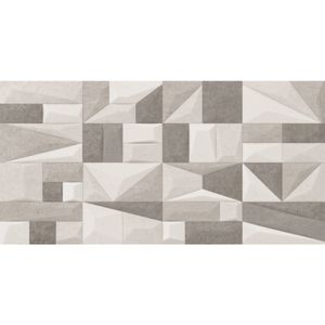 Revestimento Menfi Grigio Plus 38x75cm Caixa com 2,00m² / 7 Peças - 113041 - CECAFI