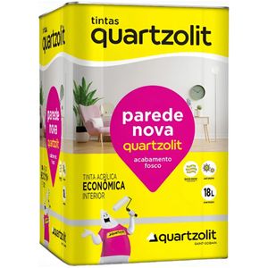 Tinta Parede Nova Econômica 18 Litros Marfim - 0603.00023.0018LT - QUARTZOLIT