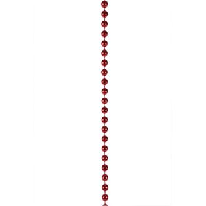 Cordão de Bolas Brilhantes Vermelho - 1089554 - CROMUS