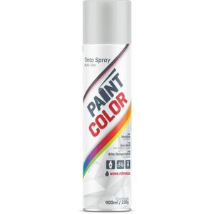 Tinta Spray 400ml Uso Geral Branco Fosco - 5510152 - PAINTCOLOR