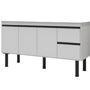 Gabinete Madeira Color 1,74 Metros Branco/Branco - 289 - PRIMATTO