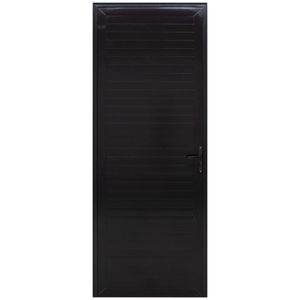 Porta de Giro PSH Perfecta 215x80cm Direita Preta - 1405-5606 - JAP