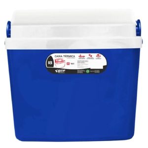 Caixa Térmica de 18 Litros Azul - CXT0318 - BOTAFOGO
