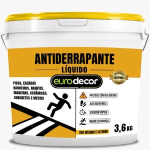 Antiderrapante 3,6 Kilos Incolor - 04.01.03.0019 - EURODECOR