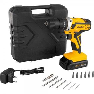 Parafusadeira Furadeira impacto Bateria 20 Volts PFV238l - 6001000238 - VONDER