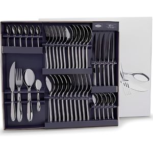 Conjunto Faqueiro em Aço Inoxidável Lyon com 42 Peças - 5101/118 - BRINOX