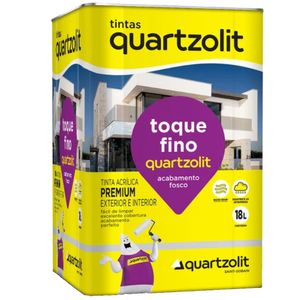 Tinta Toque Fino Premium 18 Litros Areia - 0605.00006.0018LT - QUARTZOLIT