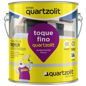 Tinta Toque Fino Premium 3,6 Litros Algodão Egipcio - 0605.00154.0036GL - QUARTZOLIT