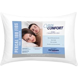 Travesseiro Max Confort Algodão - 4070953980 - ORTOBOM