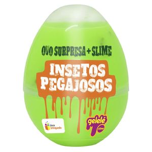 Ovo Surpresa 98 Gramas Insetos Pegajosos - 3581 - GELELE
