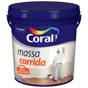 Massa Corrida Interna 5,7 Kilos - 5777545 - CORAL