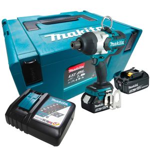 Chave de Impacto 7/16" com 2 Baterias 18 Volts Carregador e Maleta - DTW800RFJ - MAKITA